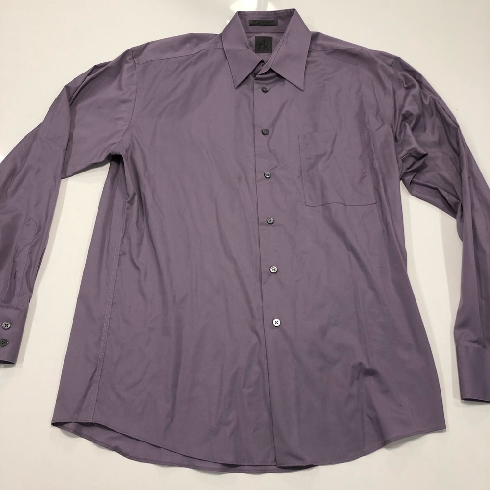 Calvin Klein purple men’s dress shirt